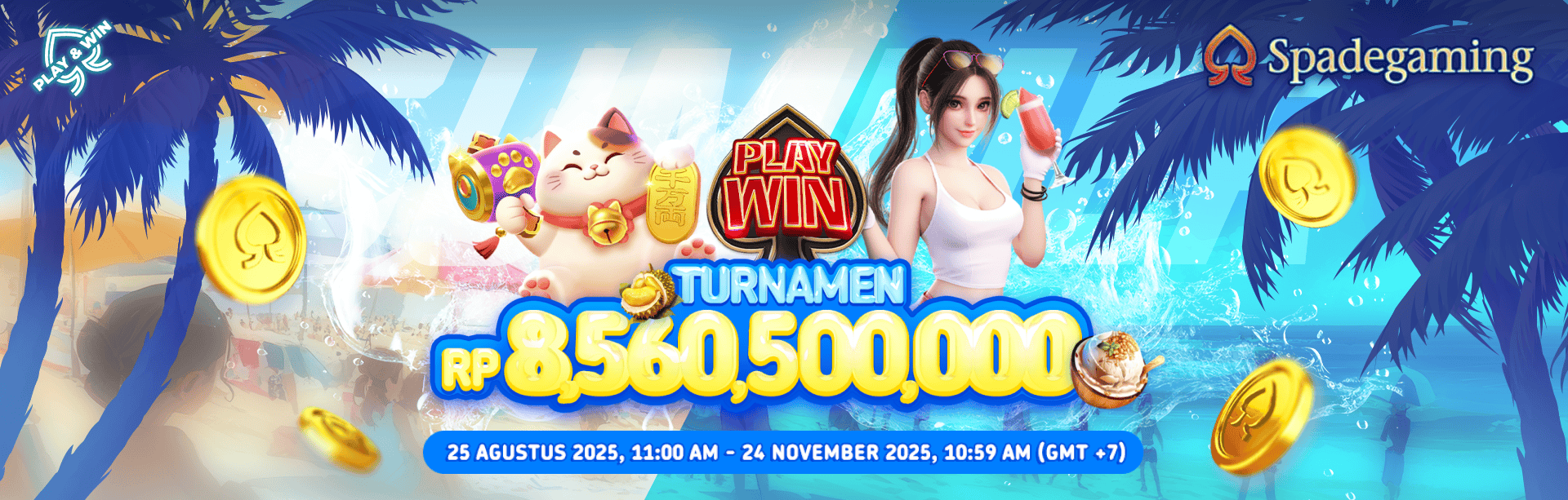 SPADEGAMING – PLAY & WIN TOURNAMENT!